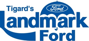 Tigard’s Landmark Ford logo
